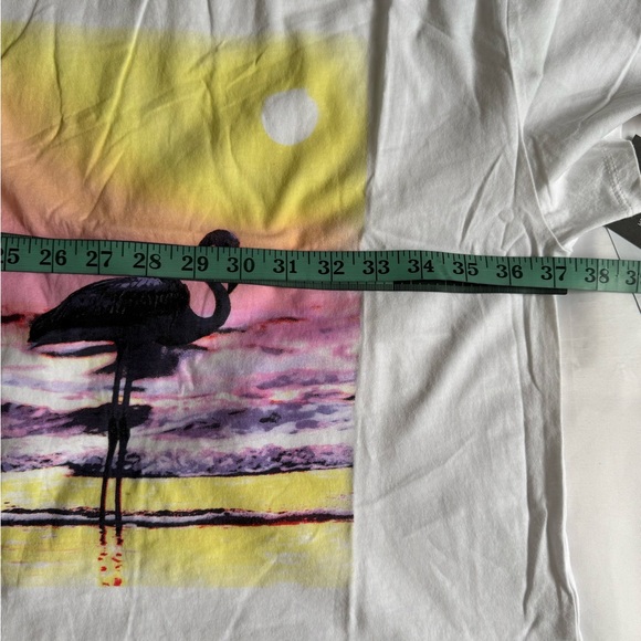 Grayson Threads White Flamingo Tee M - Picture 6 of 6